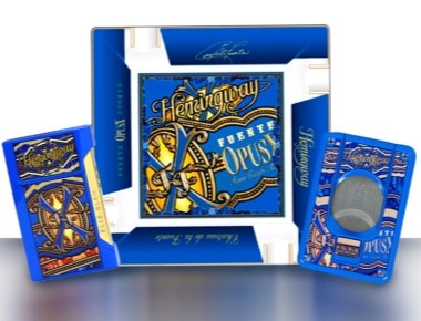 Elie Bleu and Fuente Opus X A Tribute to Craftsmanship in Blue and Gold