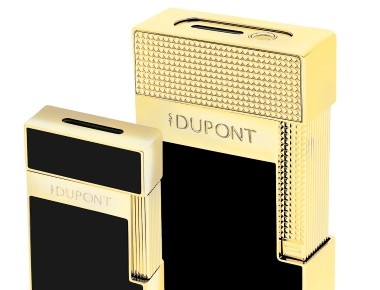 Anchored by Flame: S.T. Dupont’s Black Table Lighters