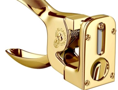 El Casco 23kt Gold-Plated Cigar Cutter: A Monument of Mechanical Refinement