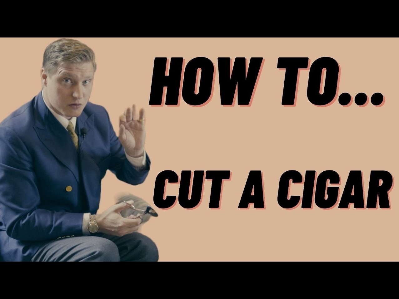 How to Cut a Cigar Perfectly